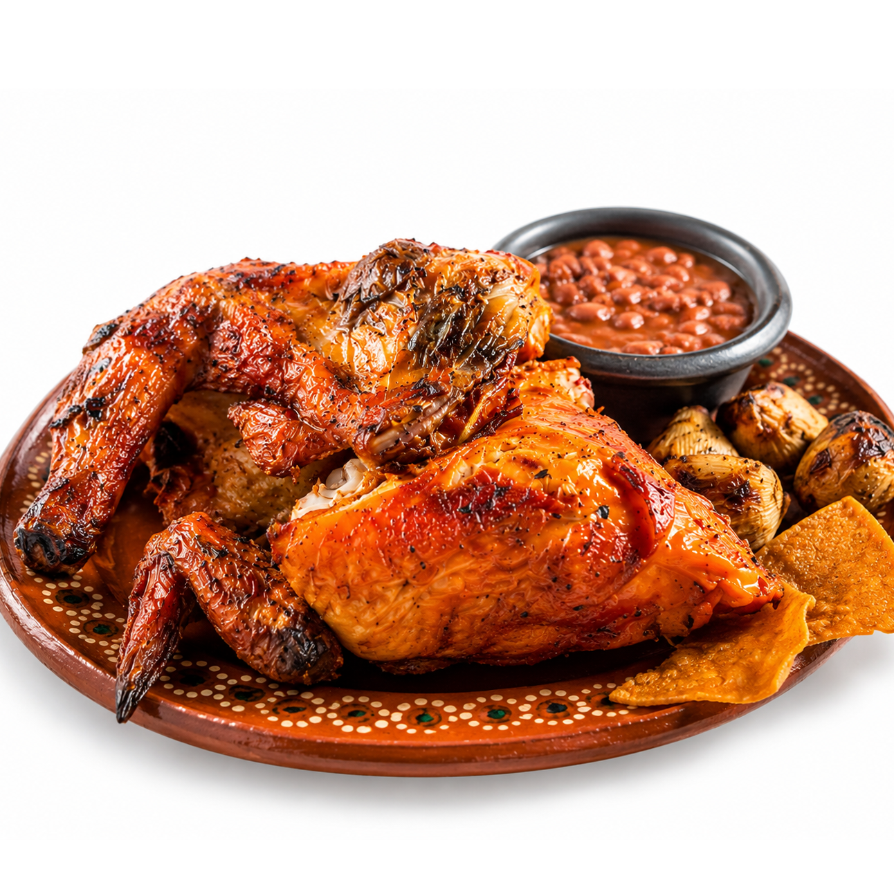 2 Pollos Asados con Complementos