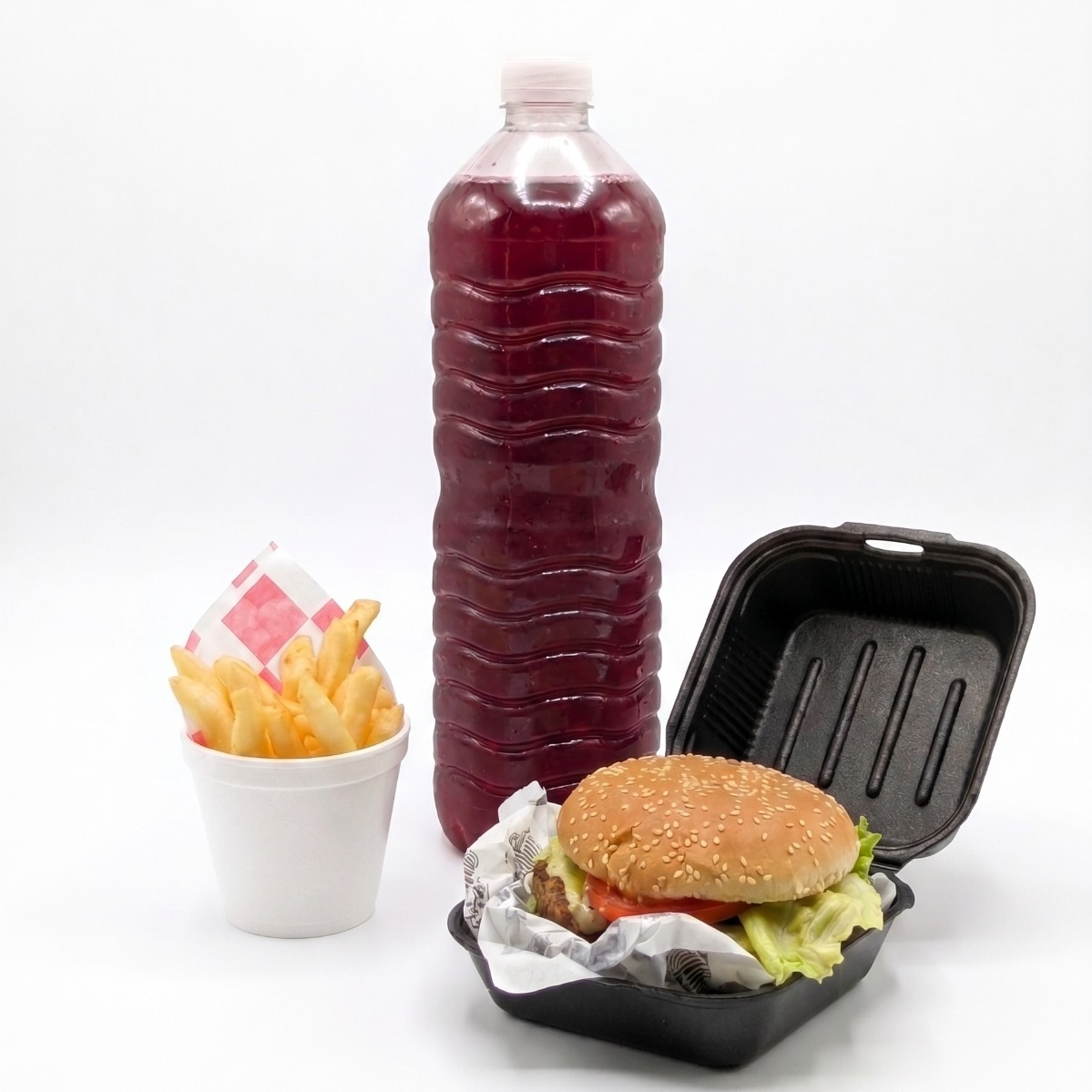 Combo Hamburguesa Arrachera
